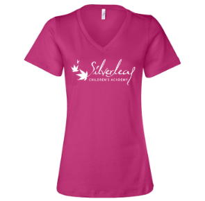 dBoldTees & DTF Transfers BELLA + CANVAS - Women’s Relaxed Jersey V-Neck Tee - 6004 - TS008 Small / Berry