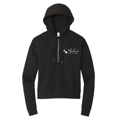 dBoldTees & DTF Transfers District Women’s Perfect Tri-Fleece 1/2-Zip Pullover - DT1311 - TS008