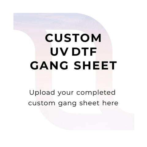 dBoldTees DTF Transfer Custom UV DTF Gang Sheet
