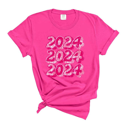 dBoldTees DTF Transfer DTF TRANSFER - 2024 Faux Sequin 9032