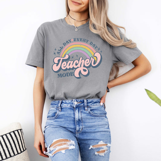 dBoldTees DTF Transfer DTF TRANSFER - 40557 All Day Everyday Teacher Mode