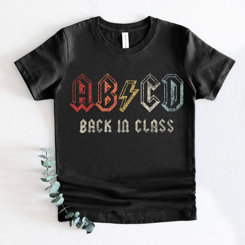 dBoldTees DTF Transfer DTF TRANSFER - ABCD Back In School 7034