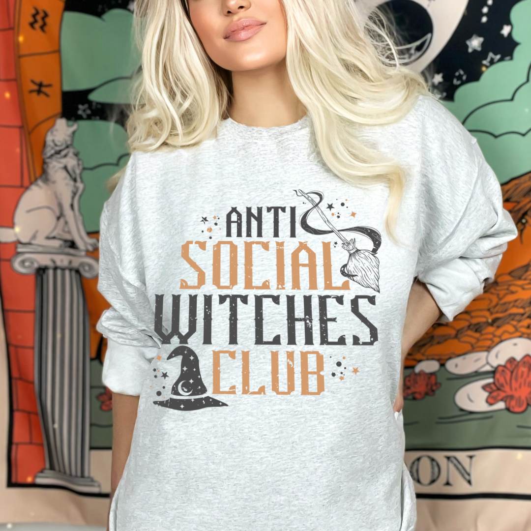 dBoldTees DTF Transfer DTF TRANSFER - Anti Social Witches Club 8145