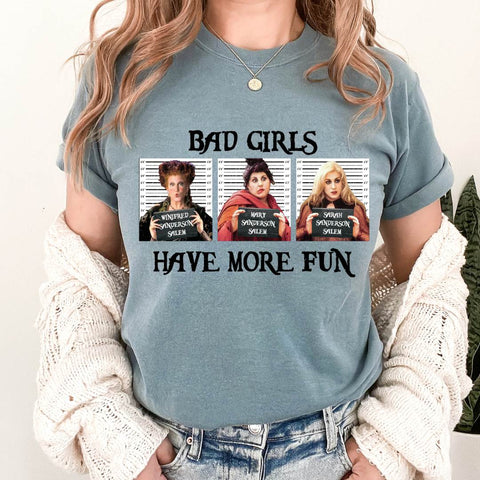 dBoldTees DTF Transfer DTF TRANSFER - Bad Girls Have More Fun 7062
