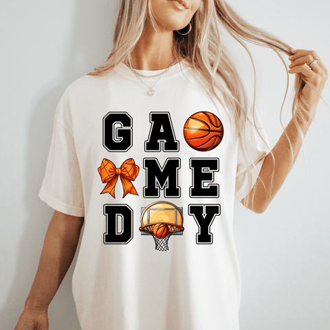dBoldTees DTF Transfer DTF TRANSFER - Basketball Gameday BASKB002 Pocket 4"