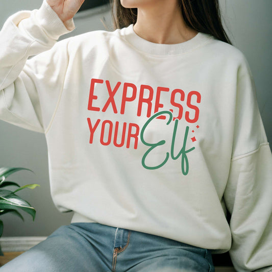 dBoldTees DTF Transfer DTF TRANSFER - Express Your Elf 5016