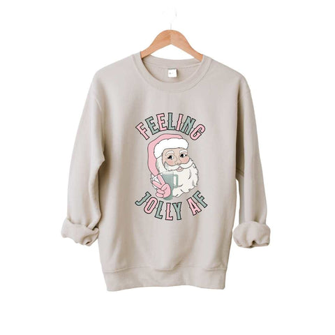 dBoldTees DTF Transfer DTF TRANSFER - Feeling Jolly AF Santa 8206