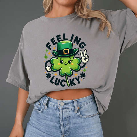dBoldTees DTF Transfer DTF TRANSFER - Feeling Lucky PD007