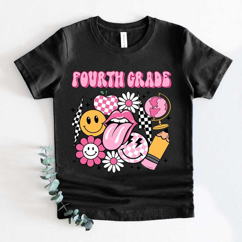 dBoldTees DTF Transfer DTF TRANSFER -  Fourth Grade 7029