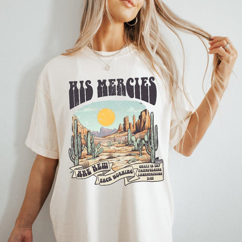 dBoldTees DTF Transfer DTF TRANSFER - His Mercies 10050