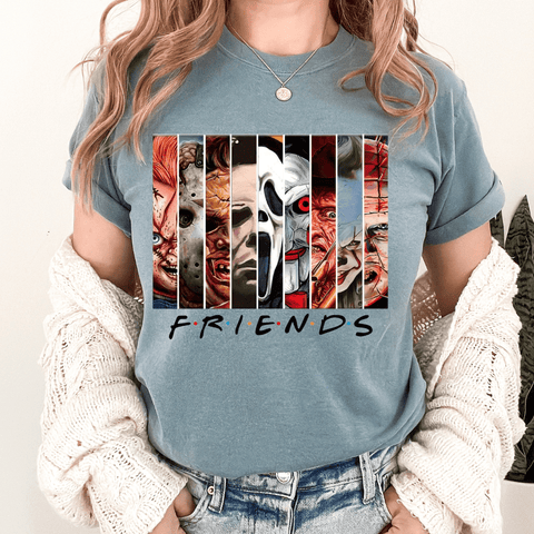 dBoldTees DTF Transfer DTF TRANSFER - Horror Movie Friends 6011