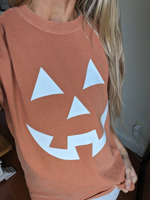 dBoldTees DTF Transfer DTF TRANSFER - Jack O Lantern Face 7056