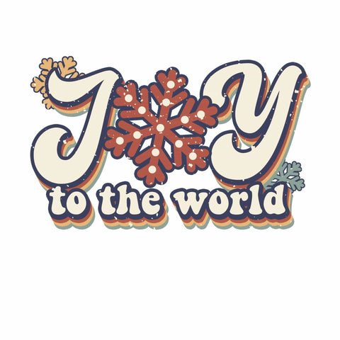 dBoldTees DTF Transfer DTF TRANSFER - Joy To The World 5030