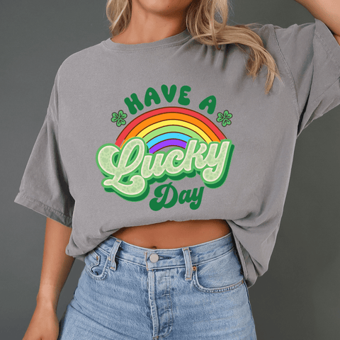 dBoldTees DTF Transfer DTF TRANSFER - Lucky Day PD026