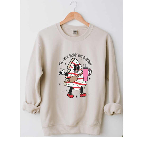 dBoldTees DTF Transfer DTF TRANSFER - Out Here Lookin Like A Snack Pink Cup 8200