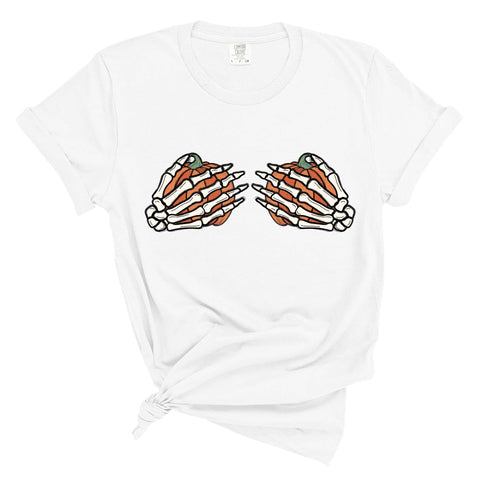 dBoldTees DTF Transfer DTF TRANSFER - Pumpkin & Skeleton Hands 7007