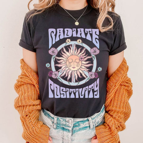 dBoldTees DTF Transfer DTF TRANSFER - Radiate Positvity 8147
