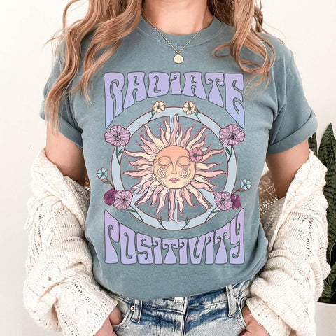 dBoldTees DTF Transfer DTF TRANSFER - Radiate Positvity 8147