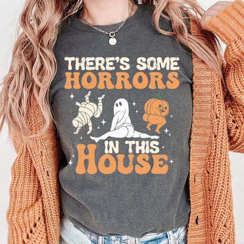 dBoldTees DTF Transfer DTF TRANSFER -There's Some Horrors In This House 6022