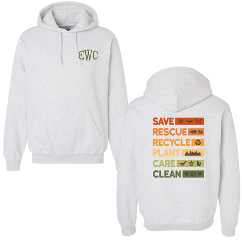 dBoldTees & DTF Transfers Environmental Wellness Club Hooded Sweatshirt  - FR014