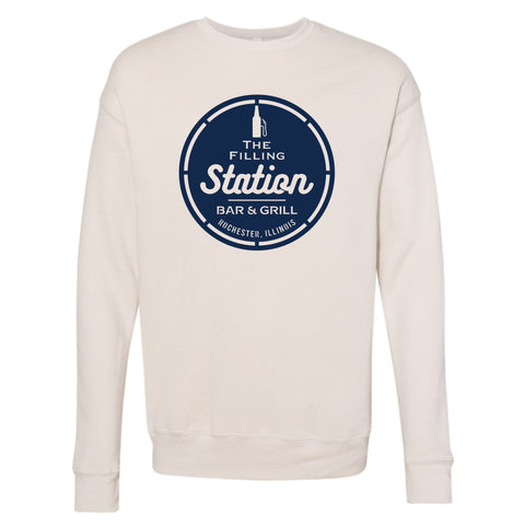 dBoldTees & DTF Transfers Filling Station Bella + Canvas Drop Shoulder Crewneck Sweatshirt SL - TS032 Adult Small / Heather Dust