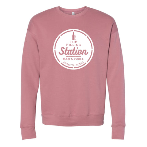 dBoldTees & DTF Transfers Filling Station Bella + Canvas Drop Shoulder Crewneck Sweatshirt SL - TS032 Adult Small / Mauve