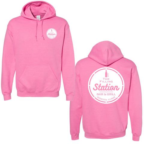 dBoldTees & DTF Transfers Filling Station Gildan Hoodie DL - TS032 Adult Small / Pink