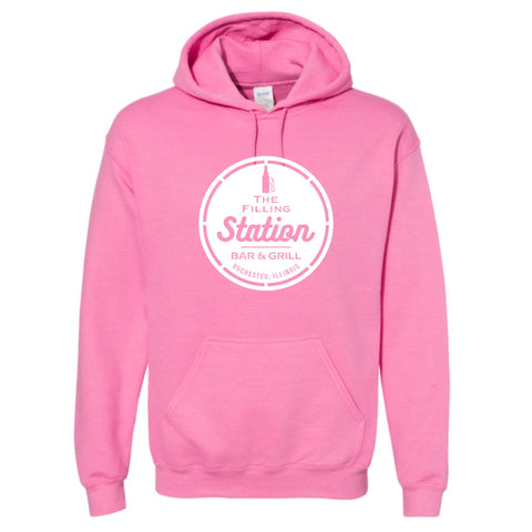 dBoldTees & DTF Transfers Filling Station Gildan Hoodie SL - TS032 Adult Small / Pink