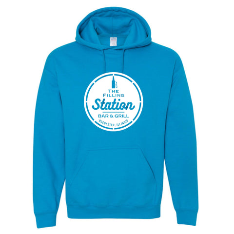 dBoldTees & DTF Transfers Filling Station Gildan Hoodie SL - TS032 Adult Small / Sapphire