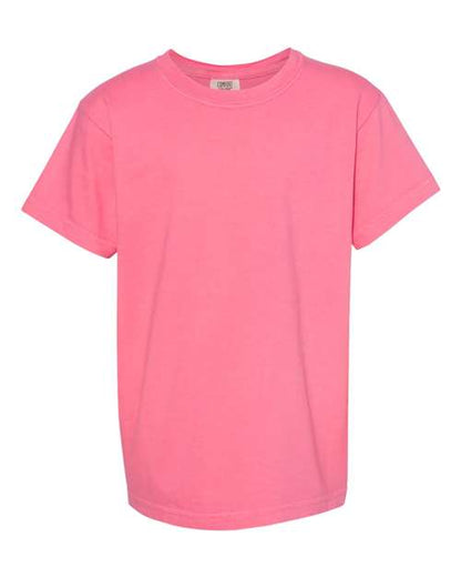 Comfort Colors Garment-Dyed Youth Heavyweight T-Shirt Crunchberry / XS