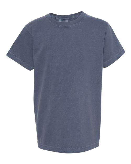 Comfort Colors Garment-Dyed Youth Heavyweight T-Shirt Denim / XS