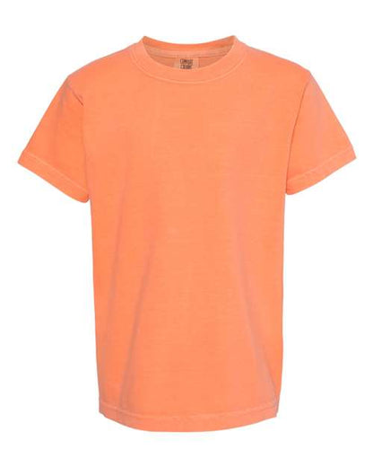 Comfort Colors Garment-Dyed Youth Heavyweight T-Shirt Melon / XS