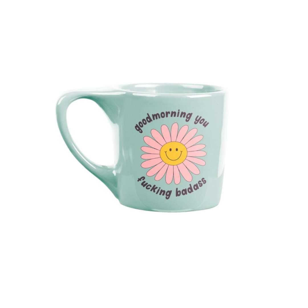 dBoldTees Good Morning You F****** Bad*** Holiday Mug