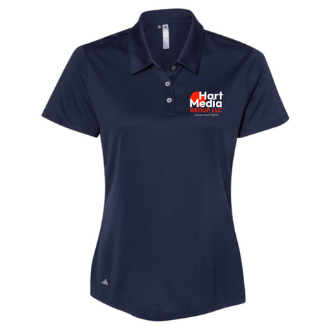 dBoldTees & DTF Transfers Hart Media Group Adidas A230 Women's Performance Polo TS121 Navy / Adult Small