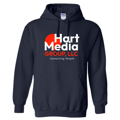 dBoldTees & DTF Transfers Hart Media Group Gildan 18500 Adult Hooded Sweatshirt TS121 Navy / Adult XS