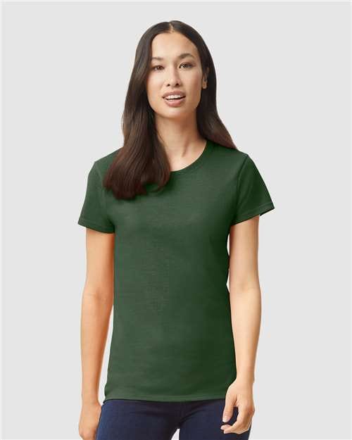 Gildan Heavy Cotton™ Women’s T-Shirt Forest Green / S