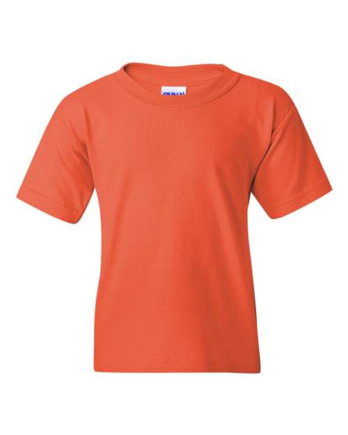 Gildan Heavy Cotton™ Youth T-Shirt Coral Silk / XS