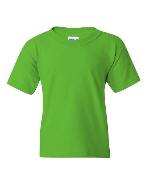 Gildan Heavy Cotton™ Youth T-Shirt Electric Green / XS