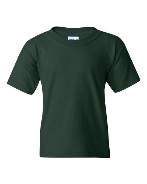 Gildan Heavy Cotton™ Youth T-Shirt Forest Green / XS