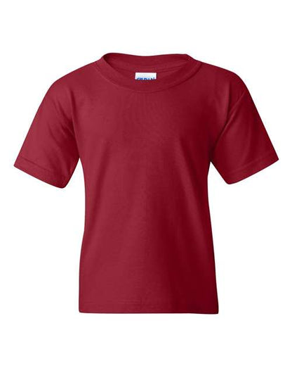 Gildan Heavy Cotton™ Youth T-Shirt Garnet / XS