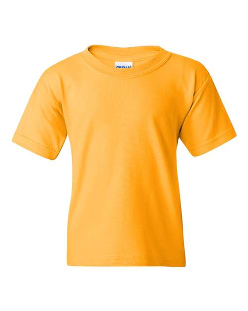 Gildan Heavy Cotton™ Youth T-Shirt Gold / XS