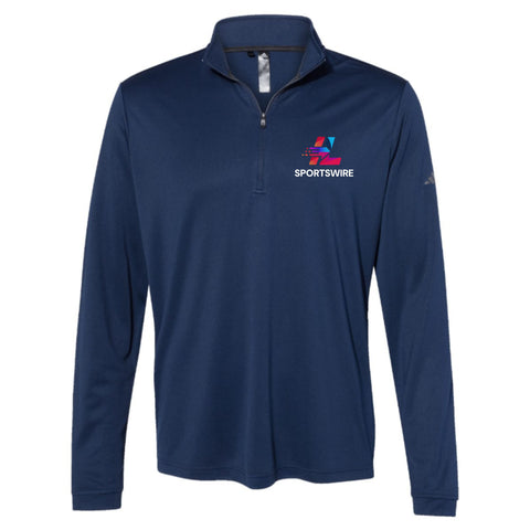 dBoldTees & DTF Transfers ILSportsWire Adidas Unisex Ultimate365 Lightweight Quarter-Zip Pullover A401 TS121 Navy / Adult XS
