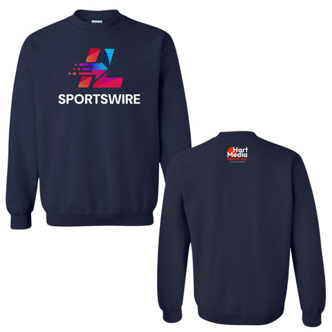 dBoldTees & DTF Transfers ILSportsWire Gildan 18000 Adult Crewneck Sweatshirt TS121 Navy / Adult XS