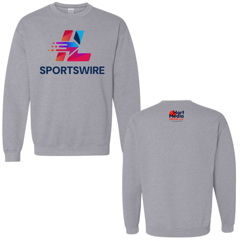 dBoldTees & DTF Transfers ILSportsWire Gildan 18000 Adult Crewneck Sweatshirt TS121 Sport Grey / Adult XS