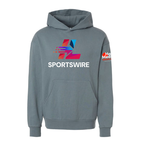 dBoldTees & DTF Transfers ILSportsWire Independent Unisex Avenue Hooded Sweatshirt - IND280SL TS121 Blue / Adult XS