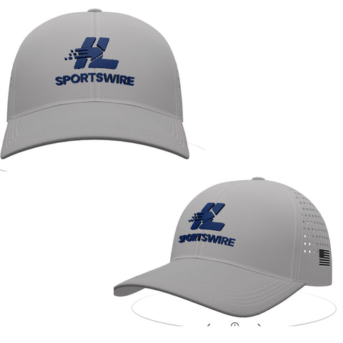 dBoldTees & DTF Transfers ILSportsWire P413 WEEKENDER LTWT PERF SNAPBACK Adult One Size Silver TS121