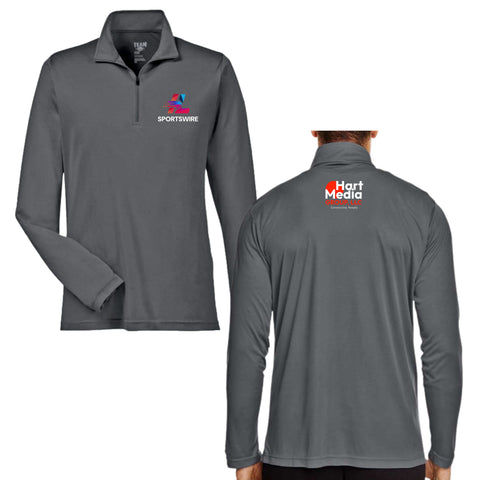 dBoldTees & DTF Transfers ILSportsWire Team365 Men's Zone Performance Quarter-Zip Pullover TS121