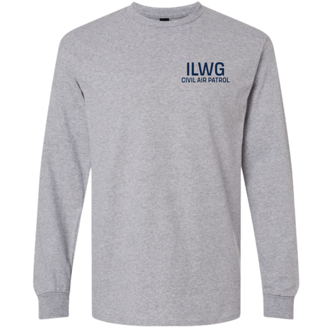 dBoldTees & DTF Transfers ILWG Ultra Cotton Long Sleeve T-Shirt - TS019 Adult Small / Gray