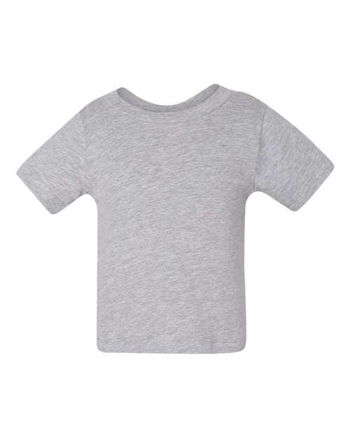 BELLA + CANVAS Infant Jersey Tee Athletic Heather / 3/6