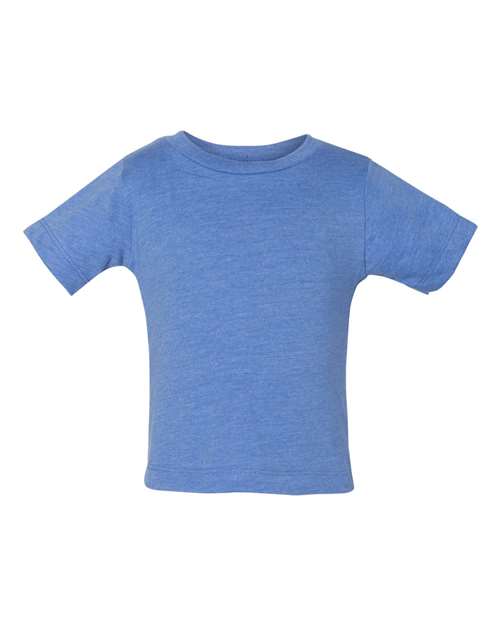 BELLA + CANVAS Infant Jersey Tee Heather Columbia Blue / 3/6